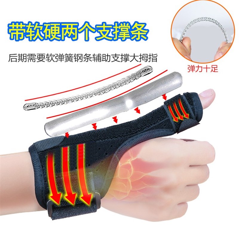 腱鞘手妈妈手护腕保护套大拇指固定夹板护具鼠标手护腕加压透气