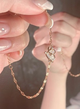 白昼集银手链女款小众精致闺蜜少女银饰礼物高级感新款七夕礼物