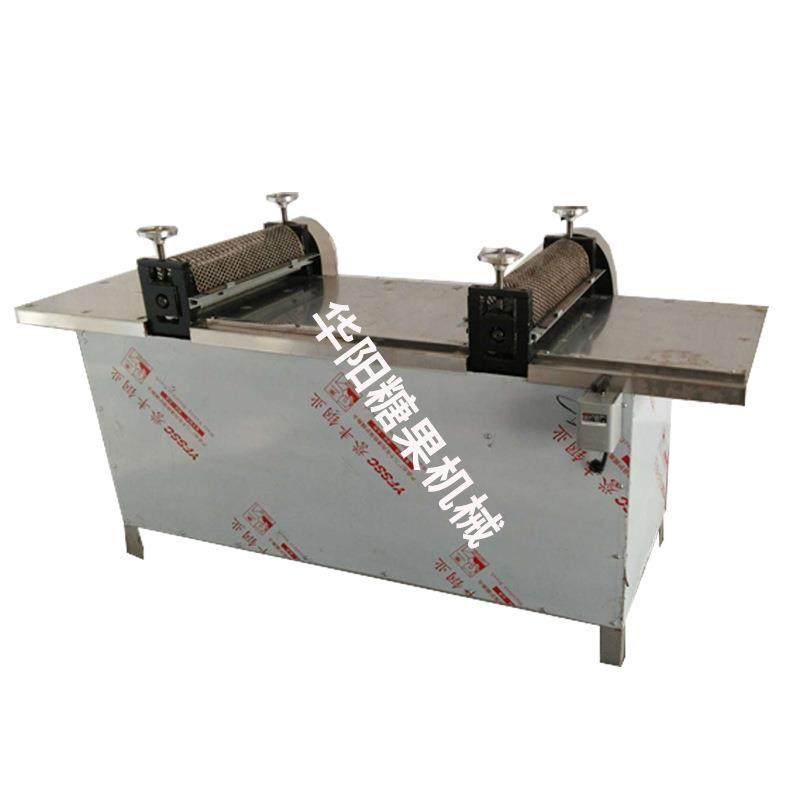 高粱饴饴糖拉丝糖双刀车江苏常州糖果机械一平二刀组合机