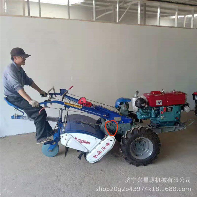 电启动功能手扶拖拉机 家用手扶旋耕机 山地岭地开荒松土起垄机
