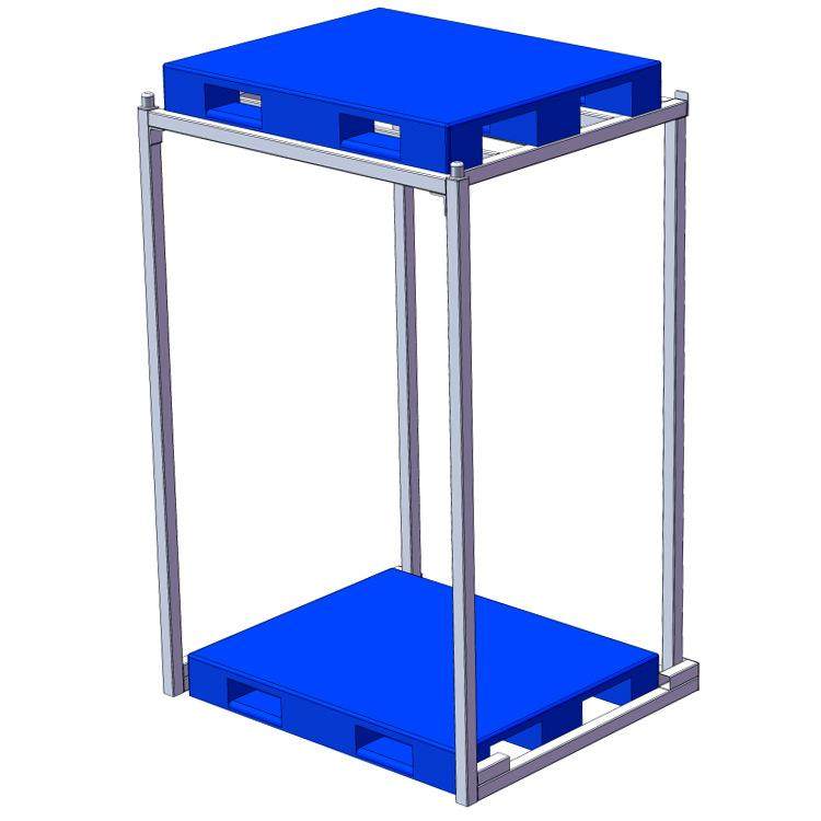 倒置巧固架销售托盘厂家供应固定式堆垛架两层货架,商业/办公家具,仓储货架,淘宝优惠券,粉丝福利购,淘宝优惠卷