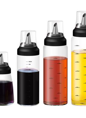 ll油瓶玻璃蜂蜜瓶防漏倒油壶不锈钢大号家用酱香装油醋瓶罐厨房用