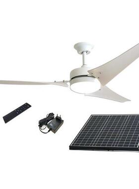60英寸3叶白色40W太阳能吊扇含遥控
