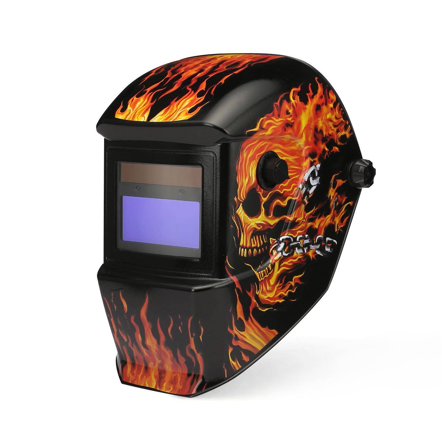 变光面罩自动变光电焊面罩头戴式电焊帽防护焊接焊帽ALOE-433E