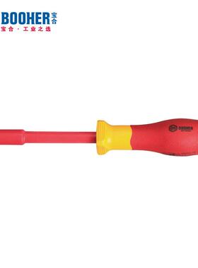 宝合Booher0214024双色绝缘批头螺丝批1/4