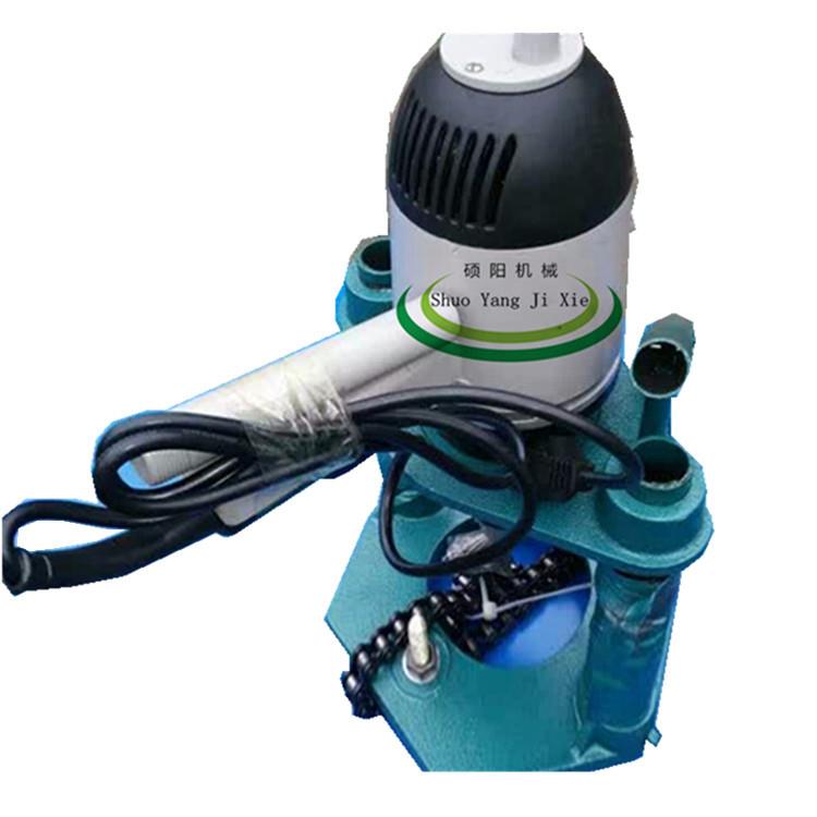 新型管道安装开孔机114D镀锌管铝合金开孔机链条式打孔机