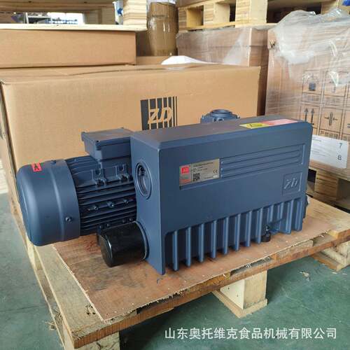 众德真空泵V0100精雕机气泵真空移动负压系统2.2KW油式旋片泵