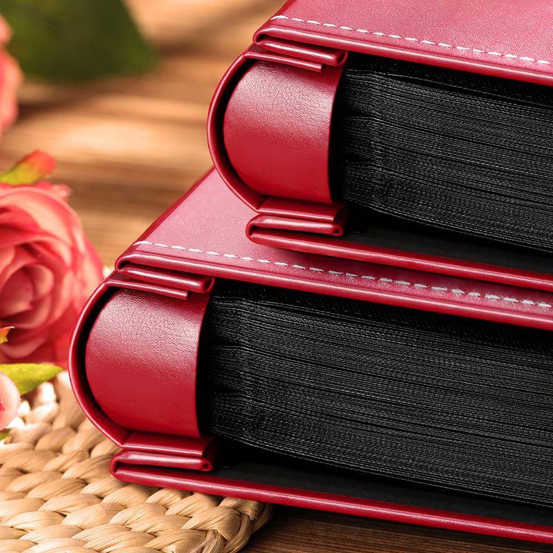 相册本纪念册大容量家庭影集情侣插页式过塑56寸照片混装收纳新品