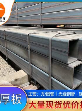 镀锌方管工程玻璃幕98200墙用钢管0q235规格4*60定尺 14*014方0工