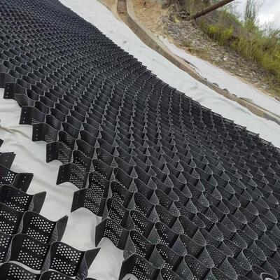 打DP土工格室高强加筋边坡防护蜂巢E土工YSL格H室孔土工格室防水
