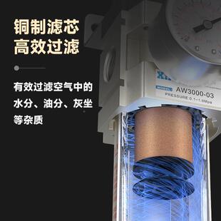 气源处理器 型三联件AF3000AR3000+AL+300A00 AC2003000-03D C400