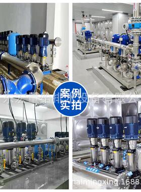 立式级心553泵锈不钢变频离增压泵多组高扬程工地恒压供水增压泵