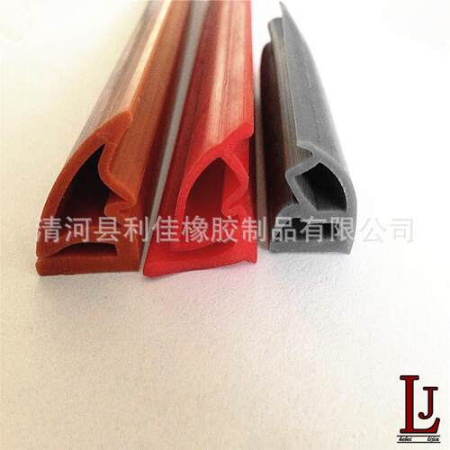 供应 E型硅胶 多种条 e型条 硅条密封件 密胶封条硅胶