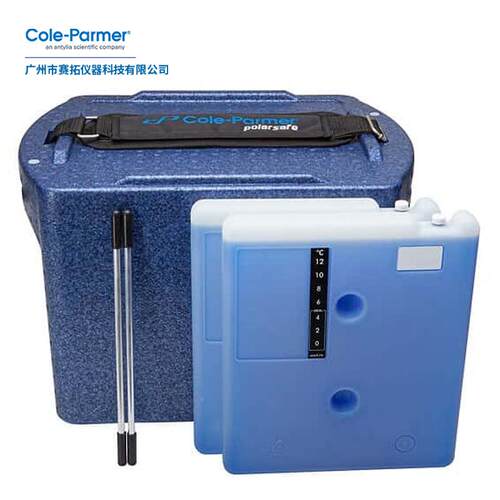 ColeParm03726-24er 器Polar-Safe可运输套件和温度数据记录套件