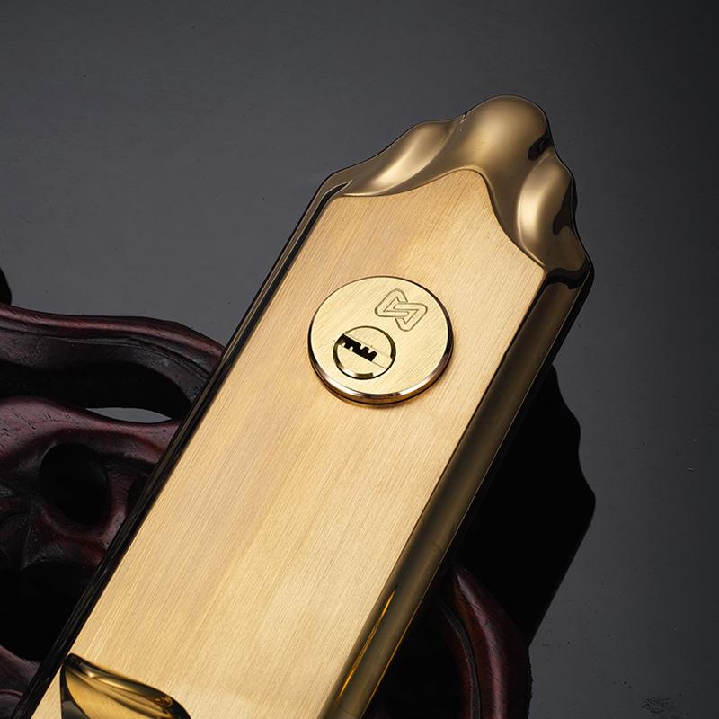 【折扣价】不锈钢美式门锁欧式轻奢奢华别墅大门锁入户门室内实木