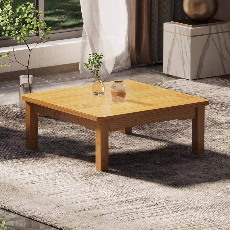 【折扣价】炕桌方桌正方形饭桌飘窗榻榻米小桌子实木家用床上桌楠