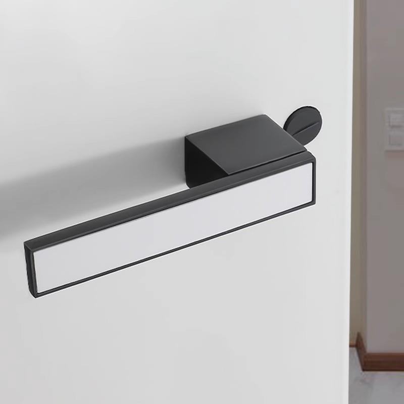 【折扣价】一体锁生态门把手锁具入户卧室厨客储物房简约免打孔一