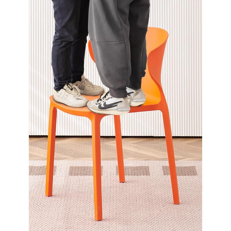 【折扣价】家用加厚餐椅餐桌休闲椅子网红现代简约餐厅商用凳子靠