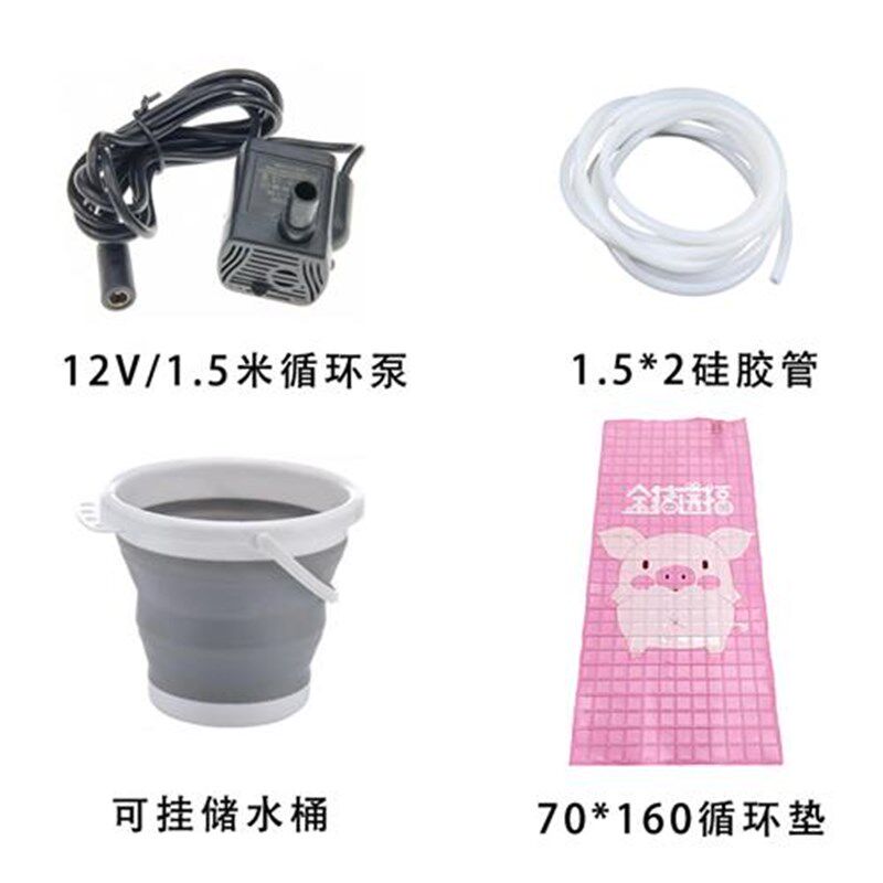 制冷床垫夏季降温神器水冷循环学生宿舍避暑冰床垫凉席单双人垫子 - 实物图