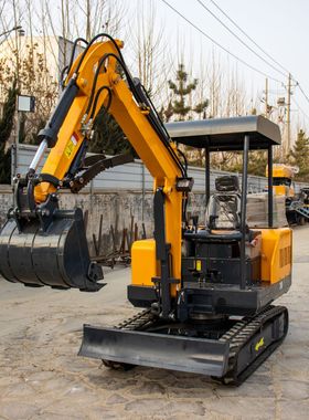 派沃制造3吨农用挖掘机 HT30家用履带挖土机 液压果园小勾机