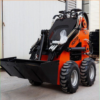 欧美工厂常年出口澳洲EPA350KG滑移 装载机 站立式轮式360铲土机