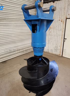 Excavator tool pile cap forming machine挖机属具桩帽成型器