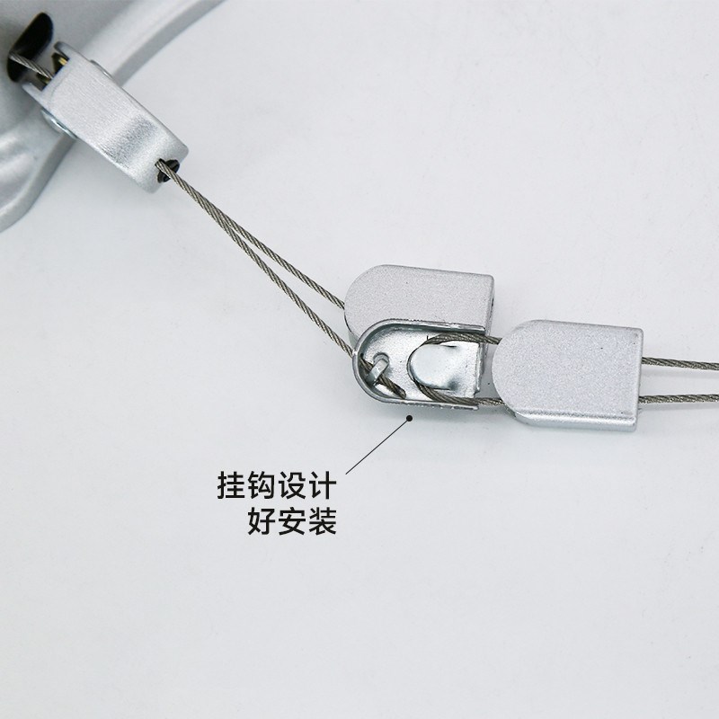 单杆晾衣架器配件阳台升降式摇线盒母婴杆同时升降款动滑轮把手柄