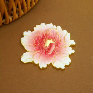 洛阳牡丹花金属文创冰箱贴礼品城市热门景点地标旅游纪念品磁吸贴