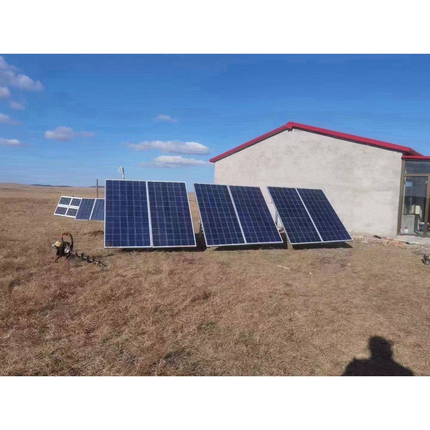 太阳能板发电系统家用家用太阳能发电机220V全套小型户外