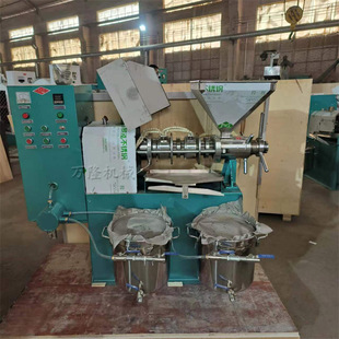 小型榨油机芝麻菜籽花生瓜子油压榨机全自动螺旋压油机