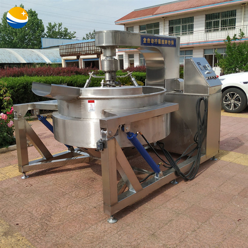 全自动电加热搅拌海鲜酱料炒锅 工业炒蒜蓉酱机器 豆豉酱炒制设备,清洗/食品/商业设备,汤炉/夹层锅/熬煮锅/漂烫锅,淘宝优惠券,粉丝福利购,淘宝优惠卷