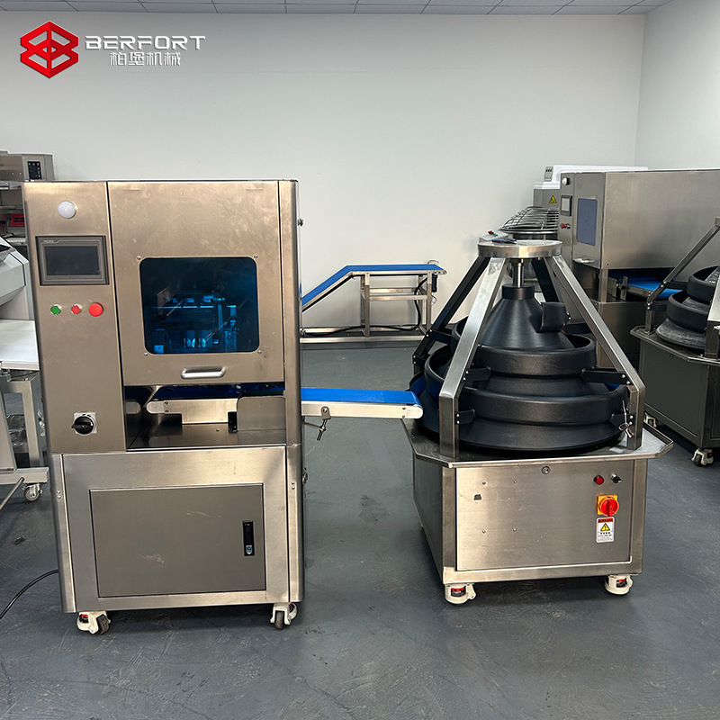 全自动面团分割滚圆机商用连续面团分割滚圆机面团搓圆机食品厂