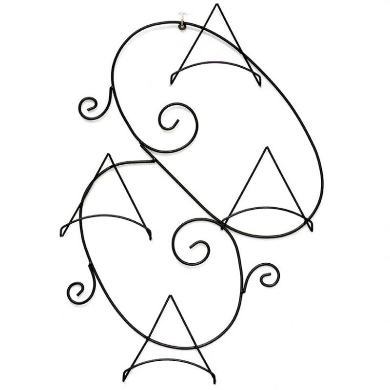 创意欧式坐盘家居装饰墙饰挂件挂盘铁艺铁架中式摆盘,特色手工艺,其他特色工艺品,淘宝优惠券,粉丝福利购,淘宝优惠卷