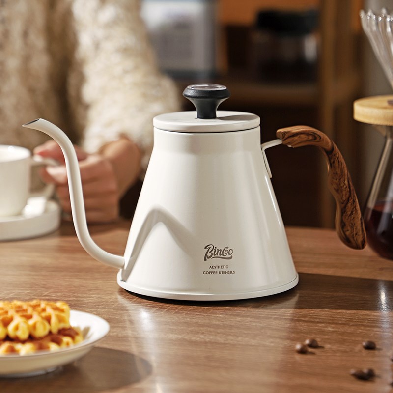Bno咖啡手冲壶可加热家用大容量细口长嘴户外烧水壶