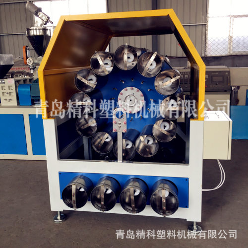 供应JK50型PVC纤维软管网套编织绕线机 PVC蛇皮管纤维缠绕机