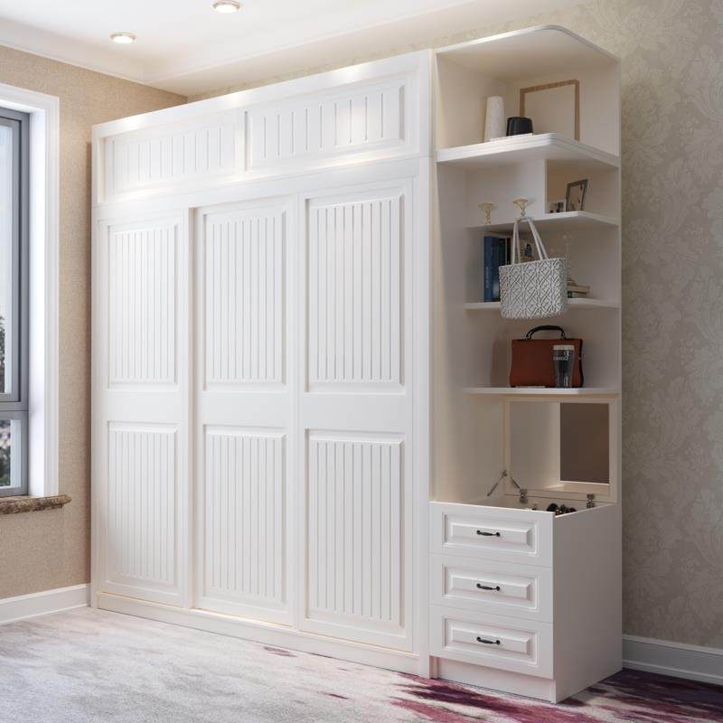 【折扣价】4I实木多层板衣柜家用卧室白色现代简约推拉门柜子Enf,鲜花速递/花卉仿真/绿植园艺,其它园艺用品,淘宝优惠券,粉丝福利购,淘宝优惠卷