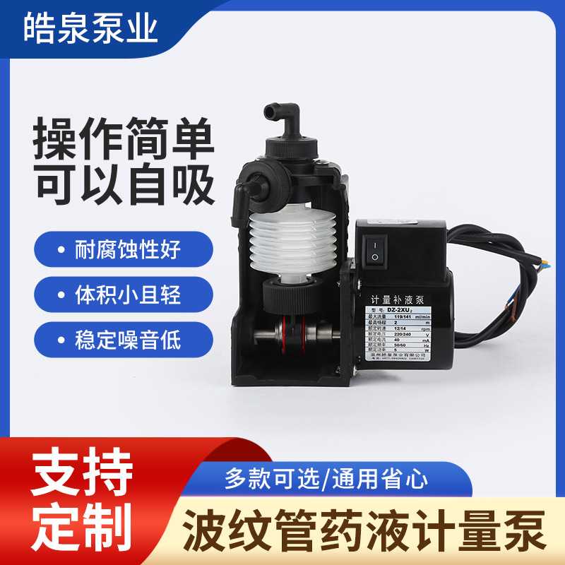 DZ-2XU2 直供波纹管计量补液泵工业机械计量泵淋膜机泵扩机泵