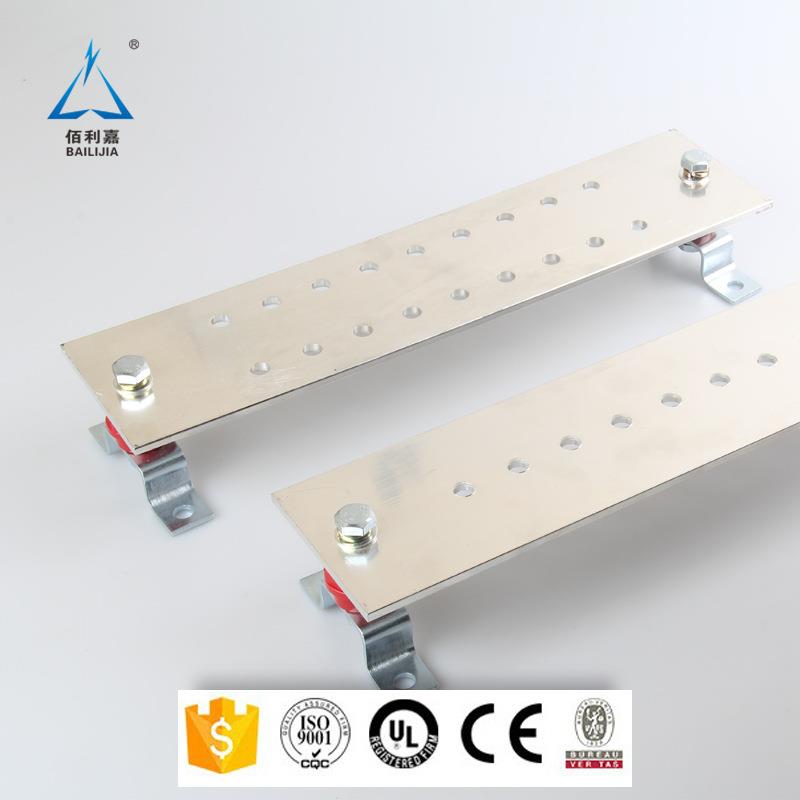 【折扣价】镀锡汇流排接地铜排带绝缘子紫铜排t2镀锡铜排生产厂家