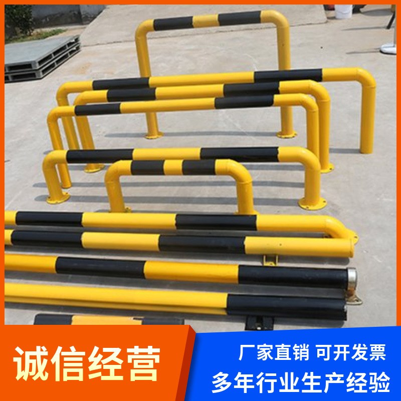 镀锌M型日字型田字型车间货架防撞柱防撞护栏可定制38管76管加厚