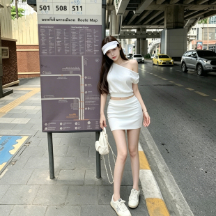 YanHe套装2026新款今年流行爆款女装夏季小个子半身裙两件套裙子