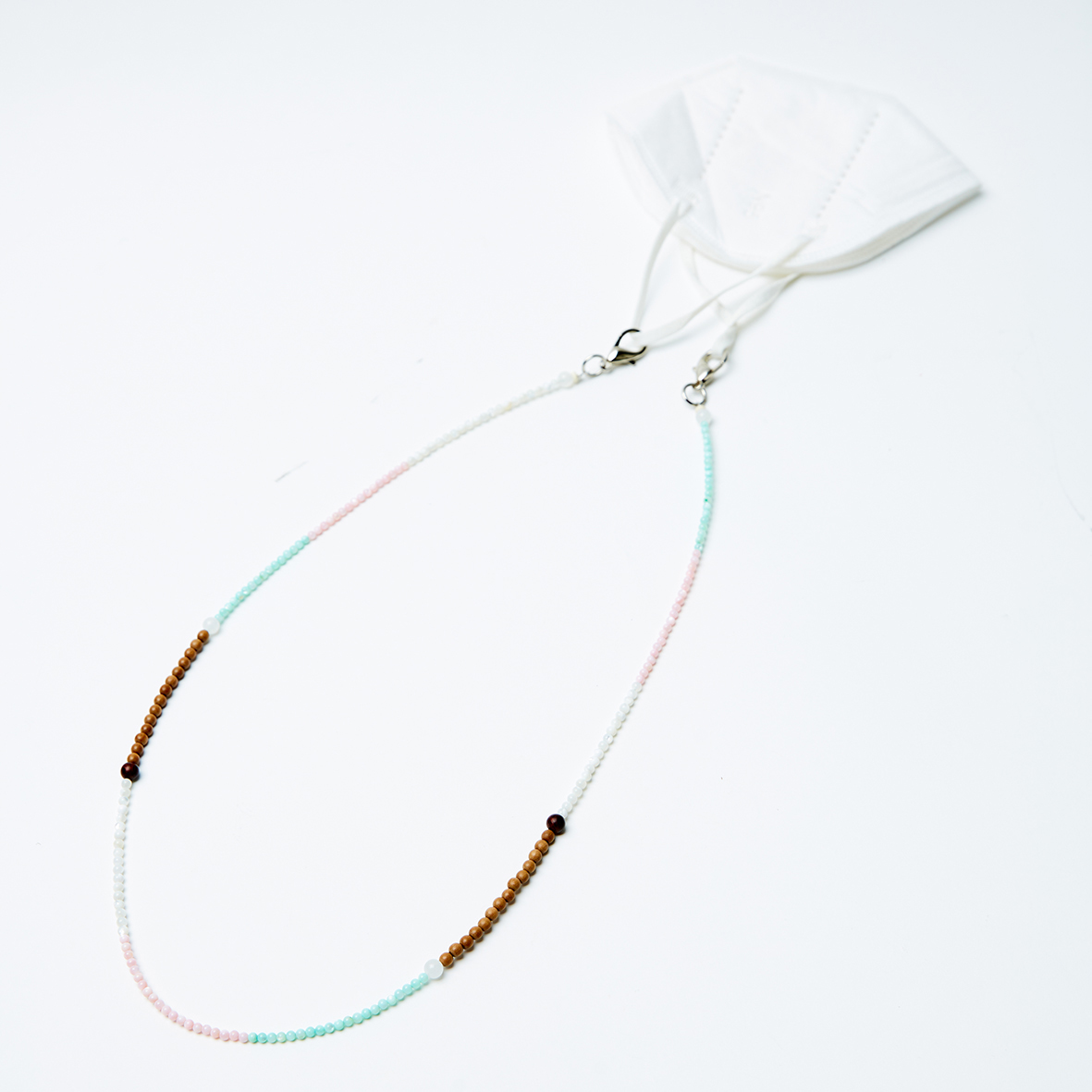 星河一粒 糖豆配色多功能眼镜口罩链 老山檀香 月光石 圣诞系列