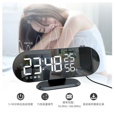 LED Digital Alarm Clock Watch Table Electronic Desktop Clock