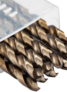 【折扣价】52395麻花钻直柄麻花钻头电钻配件含钴M15高速钢5支9.5