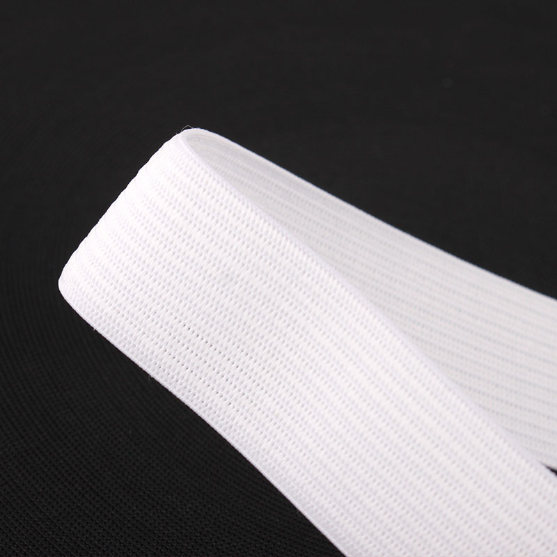 宽松紧带40米整盘黑色白色橡皮筋儿童衣服裤脚家用沙发裤子软松紧