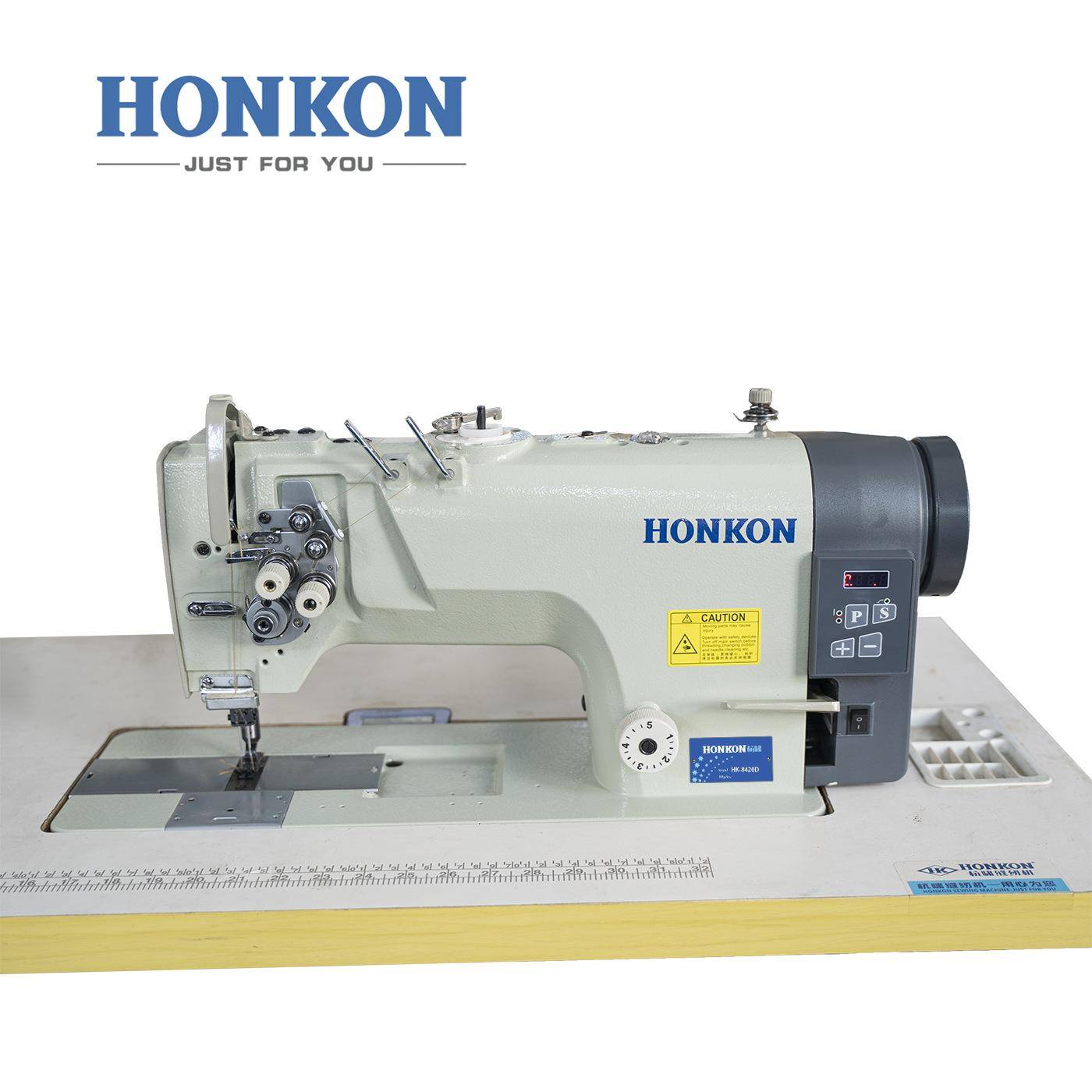 工业缝纫机8420单针杆直驱双针平缝机厂家直销