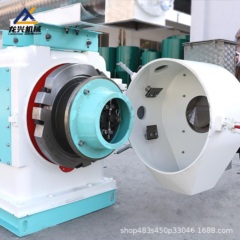 中型鸡鸭鹅饲料颗粒机水产养殖鱼虾饲料制粒机牛羊造粒机机械