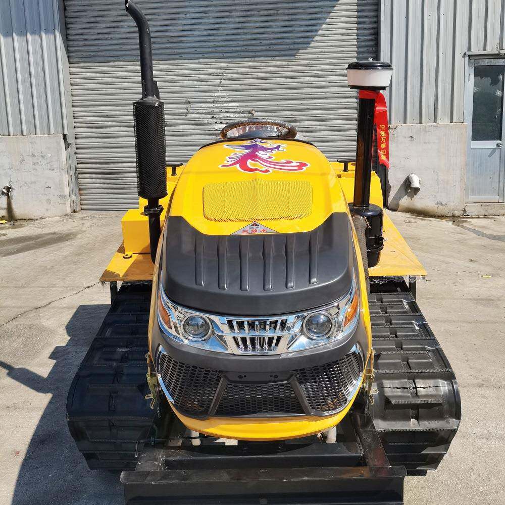 120马力履带式农用旋耕机多功能果园松土旋耕机大马力开沟机