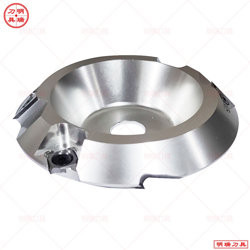 木工舍弃式合金45度轨道锯开槽锯片改装多锯片木工V型槽折角铣刀