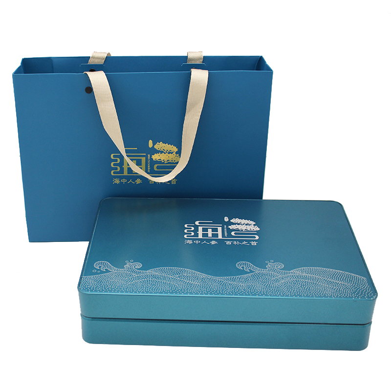 海参装盒新款高档海参礼品盒淡干海斤一斤木盒空盒