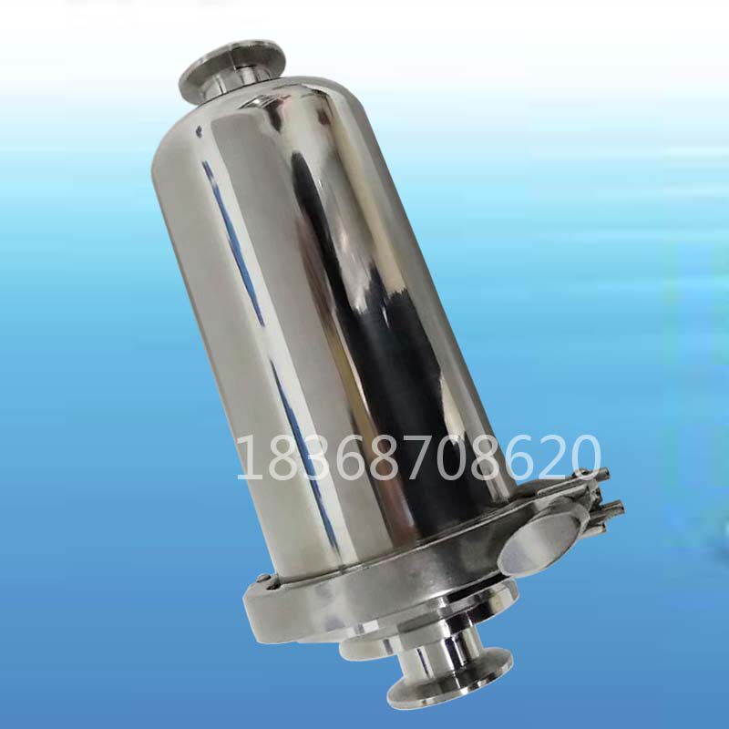 不锈器精密过滤器304管道直通微孔膜过滤钢卫生级末级正压过滤器